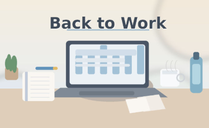 Back to work na de vakantie: zo maak je een frisse start